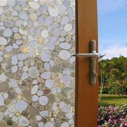 Window Stickers Htv Self Adhesive Film Bathroom Frosted Door Privacy Cling Explosion-proof Opaque PVC