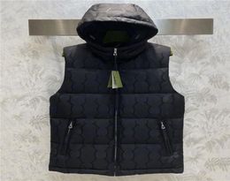 Designer Letter Down Vest Jackets For Women and Men Winter Warm Womens Coats Puffer Jacket Outerwear4315235