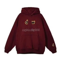 Hot Drawdrew Designer Brand Draw Hoodie the Highest Quality Hoodies Drawdrew Sweatshirts Yellow Man Retro Smiley Face Sweatshirt Tshirt Draw Hooded Harajuku 232