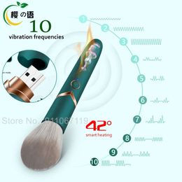 Bullet Vibrator for Women G-Spot Nipple Clitoral Makeup Brush Vibrators Stimulator AV Stick Dildo Vagina Anal Massage sexy Toys