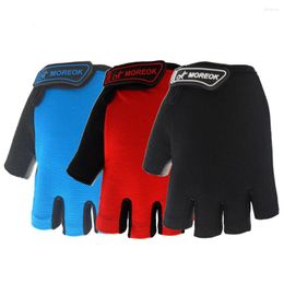 Cycling Gloves Anti-Sweat Half Finger Glove Men Women Bicycle Moto Road Bike MTB Parkour Racing Riding Fingerless Tactical