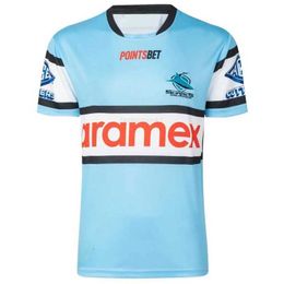 2023 Cronulla Sharks Anzac Home Away Heritage Indigenous Singlet Rugby Jersey - Mens Size S-5XL fw24