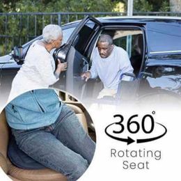Pillow 360° Rotating Seat Car Aid Chair Revolving Rotation Auto Memory Foam Pad Mat
