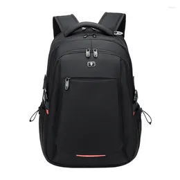 Backpack 17 Inch Laptop Unisex Oxford Cloth Outdoor Travel Business Casual Waterproof Large Capacity Notebook Computer