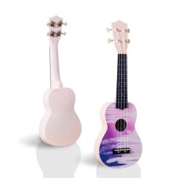 Cables 21 Inch Colorful Ukulele Creative Mini Guitar Folk Rhyme Christmas Gifts Kid Children Adults Beginners String Musical Instrument