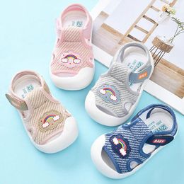 First Walkers Summer How-Cuts Toddler Shoes Fashion Baby Boys & Girls Children Breathable Soft-Soled Kick Prevention Sandals Size 13-20