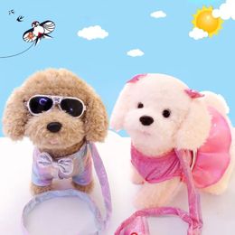 Children Christmas Gifts Robot Toys Electric Plush Dog Dolls Sing Dance Interactively gle Buttocks Kid Pets Figure VD107 240401