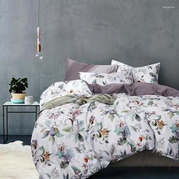 Bedding Sets 37 Plants 4pcs Comforter Bed Sheet Duvet Cover Pillowcase Bedclothes Egyptian Cotton Set