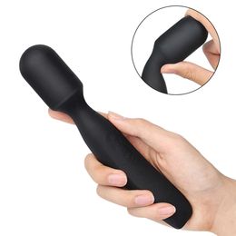 Magic Wand Vibrator Clitoris Massage Stimulator For Women Powerful Dildo sexy Toy Adult sexyshop 16 Vibrations Mode