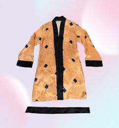 Orange Hipster Bath Robe Top Quality Women039s Luxury Sleepwear Home Bathroom Oudoor Goddess Must Designer Clothes5561531