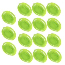 Plates 15Pcs Serving Dishes Multi-use Snack Plastic Dessert Salad