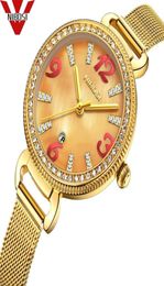 NIBOSI Women Dress Watches Luxury Brand Stainless Steel Mesh Band Ladies Quartz Watch Casual Bracelet Wristwatch reloj mujer23378309359