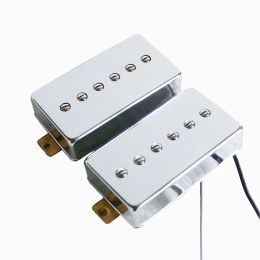 Guitar Donlis Ceramic magnet chrome cover P90 humbucker size LP guitar pickup for diy electric guitars Guitar Pickup Professional