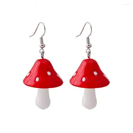 Dangle Earrings Mushroom Weird Funny Aesthetic Ear Drop Christmas Party Packs Stuffers