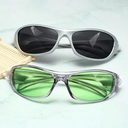 Sunglasses Fashion Y2k Millennium Colour Punk Hip Hop Style Street Girl Glasses Gothic Sun Outdoor Uv400 Goggles