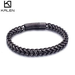 Korean Titanium Steel Mens Simple Bracelet Stainless Steel Mens Personality Hip Hop Trend Hand Accessories