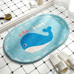 Carpets Cute Carpet For Bathroom Living Room Bath Shower Mat Rugs Anti-slip Soft Door Mats Anti Slip Entrance