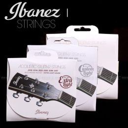 Cables Ibanez 80/20 Bronze Wound Acoustic Guitar Strings