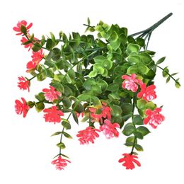 Decorative Flowers Artificial Flower Plastic Faux Daisy Wildflowers Indoor Outside Diy Floral Bouquets Arrangement For Wedding Home Garden