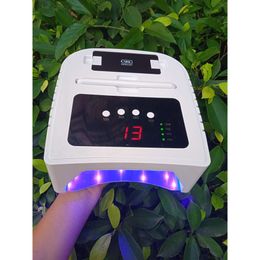 Ibelieve Dual UV and Led Phototherapy Lamp CE Quality Battery Removable Light 72w Cordless Manicure Dryer for Nails