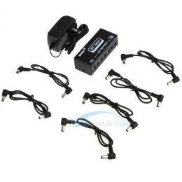 Cables Mosky DCTank Mini Pedal Power Supply With 6 Isolated Outputs For Six 9V Pedals Simultaneously Guitar Effects Pedal Power Supply