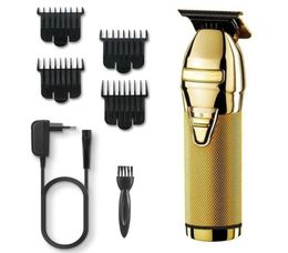 S9 Professional Cordless Outliner Beard Hair Clipper Barber Shop Rechargeable c Care Cutting Machine6290138