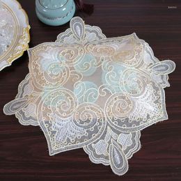Table Cloth Flowers Embroidery Cover Wedding Dining Party Tablecloth Kitchen Christmas Decoration And Accessories