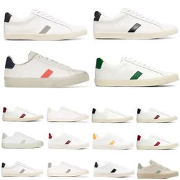 2024 new Casual Vejaon French Brazil Green Earth Green Low-carbon Life V Organic Cotton Flats Platform Sneakers Women Classic White Designer Shoes Mens Trainers