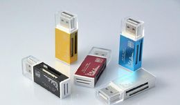 Colourful Micro SD TF Card Reader USB 20 Memory Card Reader All In One Reader5524579