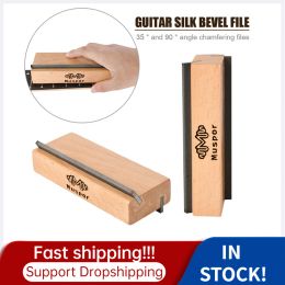 Guitar 2in1 Guitarra Guitar Fret Crowning File Luthier Repair Maintenance Polishing Tools Bevelflush Files Guitar Accessories dropship