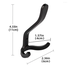 Hangers Brand High Quality Clothes For Hanging Coats Hook Hooks Aluminium Alloy Black Gold Wall Home Improvement