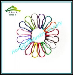 22mm Brilliant Colored Pear Shapedbulb shaped Hang Tag Safety Pins For Knitting 1000 pcs per pack6429860