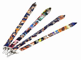 Whole 20pcs Cartoon Japan Anime Haikyuu Straps lanyard Key Chain ID card hang rope Sling Neck strap Pendant boy girl Gifts7578991