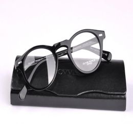 Top quality Brand Oliver people round clear glasses frame women OV 5186 eyes gafas with original case OV51865641103