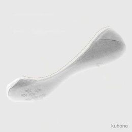 Socks Hosiery Socks Womens Summer Thin Invisible Low Cut No Show Cotton Silicone Non-slip Shallow Mouth White Boat Sock For High Heel 1 Pairs