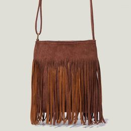 Evening Bags Selling Simple Solid Colour High Quality Retro Tassel Ladies Fashionable Purses And Handbags Designer Satchels