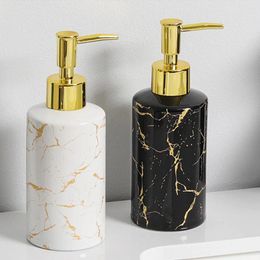 Liquid Soap Dispenser Bathroom Press Dispensers Ceramic Hand Sanitizer Bottle Simple Lotion Creative Home
