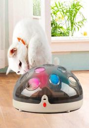 Interactive Funny Toys for Cat Electric Feather Exercise Chaser Training Cat Toy Rechargeable Maglev Bouncing 2109297938314