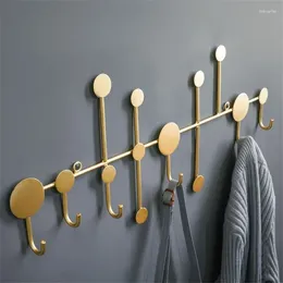 Hooks Hanger Decoration Entrance Hanging Home Coat Gold /black Wall Key Fitting Creative Storage Clothes Room Hook Nordic