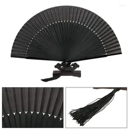 Decorative Figurines Folding Fans Handheld Vintage Style Fan Silk Cloth With Bamboo Frames For Dancing Cosplay Wedding