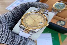 High quality 36mm fashion mens watches date Mechanical automatic sweep Sapphire Ladies dress watch Stainless steel bracelet waterp8454171