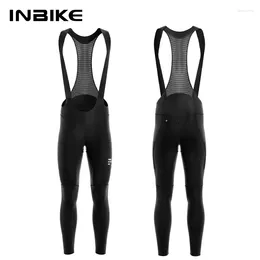 Racing Pants INBIKE 2024 Men's Spring Cycling Bib Bike Straps Man With 4 Pockets Summer Road Leggings Mountain Clothes