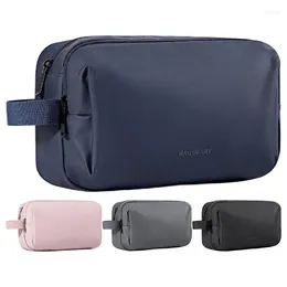 Storage Bags Makeup Bag With Dividers Large Capacity Travel Pouch Women Waterproof Cosmetic Toiletries Household Accessories