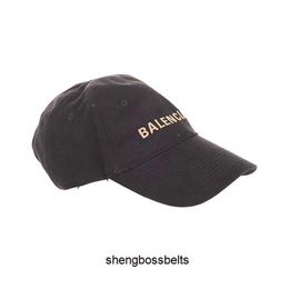 Balenclagas Hat Black Khaki Milk Tea Letter Baseball Hat Was