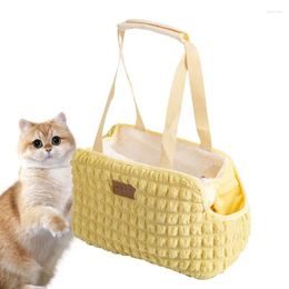 Cat Carriers Carrier Bag Soft Pet Carrying Travel Shoulder Dog Carry Puppy