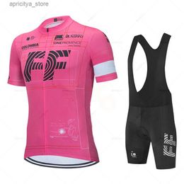 Cycling Jersey Sets New Summer Cycling Clothing 2022 Mens Team Short Seve Cycling Jersey Set Breathab Mountain Ropa Ciclismo Bike Racing Jersey L48