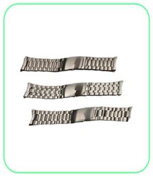 Whole 20mm 22mm Silver Stainless Steel Watch Band For Fit OGM Strap Speedmaster Ocean Watchband4879843