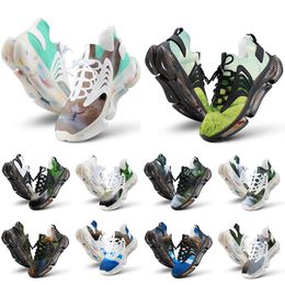 Free Shipping DIY Designer Running Shoes for men women Customised Images Beige Medium Aquamarine fashion outdoor womens mens trainers sneakers GAI