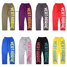 Vertabrae Joggpants Herrenhose Streetwear Vertabrae Jogginghose Y2K Hosen Herren Harajuku Hip Hop 3D Brief Print Übergroße Freizeithosen Neue Gothic Wide 231