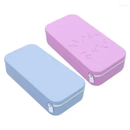 Storage Bags Silicone Makeup Brush Bag Universal Women Cosmetics Organisers Mini Portable Handheld Essential Travel Case
